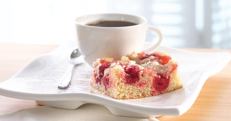 Cherry Streusel Coffee Cake
